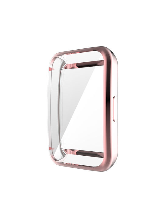 Cover Silicone Case in Pink color for Honor Band 6 Cover Silicone Case in Pink color for Honor Band 6
