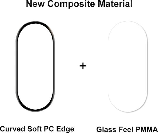 Hat-prince 3d Full Coverage Soft Displayschutzfolie für das Huawei Band 8 1Stück SYA002197301