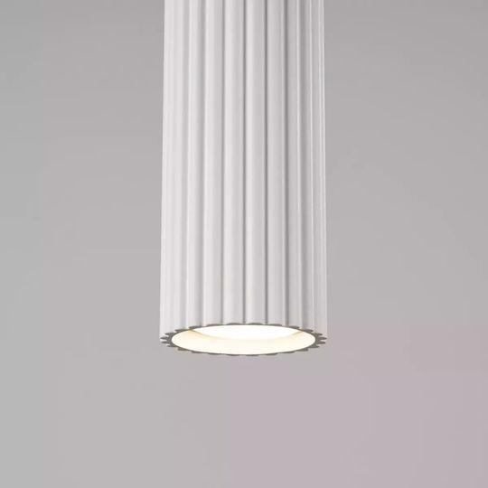 Sollux Karbon 2 Lustră Alb cu Dulie GU10 30x6.5x90cm.