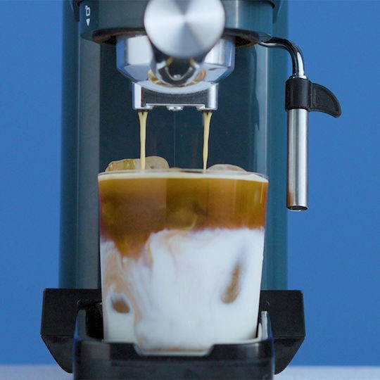 Ariete 1399/18 Μηχανή Espresso 1300W Πίεσης 15bar Μπλε