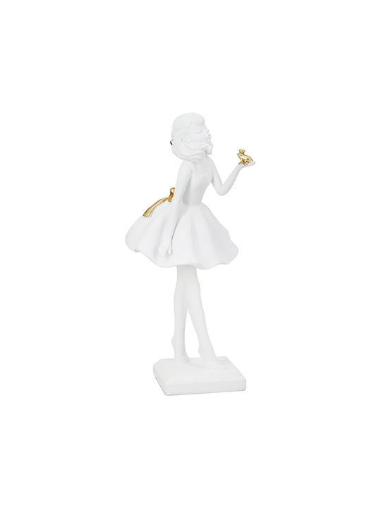 ArteLibre Decorative Figure made of Metal 11x11x24cm 1pcs