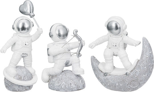 ArteLibre Set of Decorative Figures made of Metal 11x5x12cm 3pcs