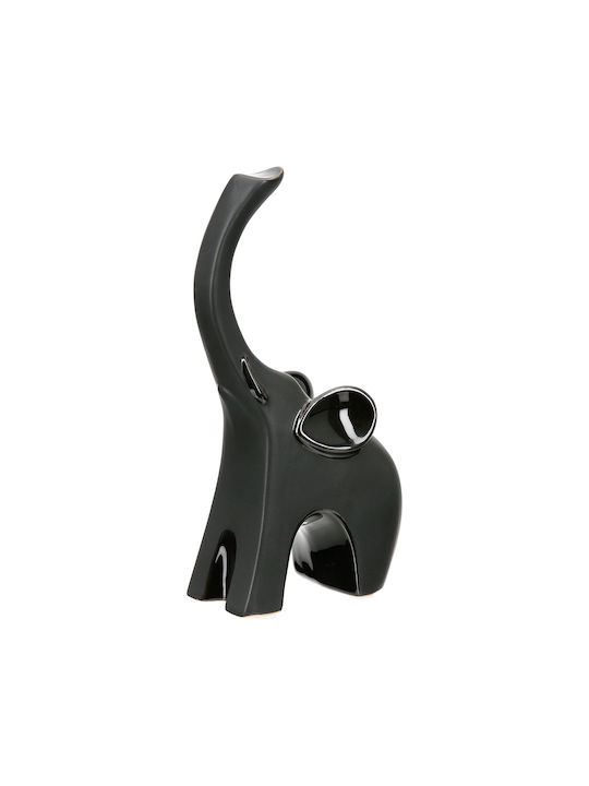 ArteLibre Set Dekorative Elefanten aus Keramik 9x6x17cm 2Stück