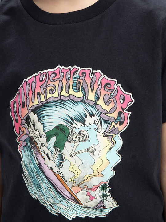 Kids' T-shirt Dark Navy Times Up