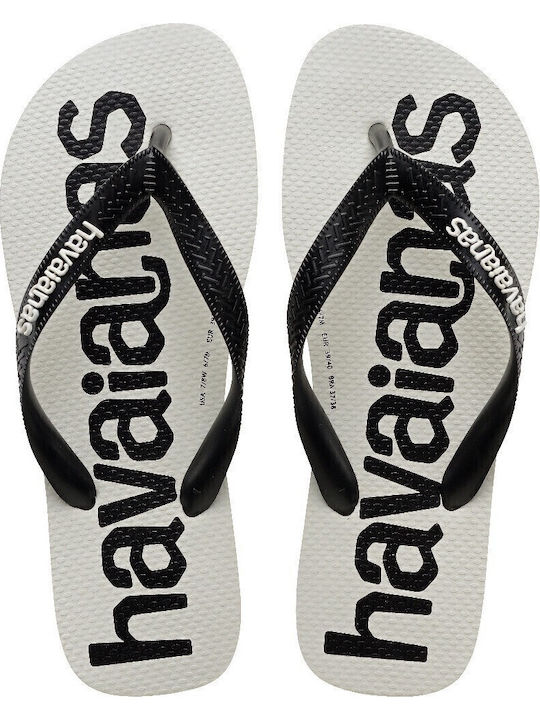 Top Logomania 2 Herren Flip Flops Weiße