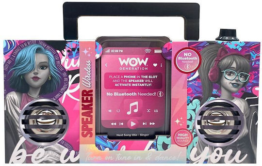 WOW Generation Ηχείο Bluetooth Πολύχρωμο