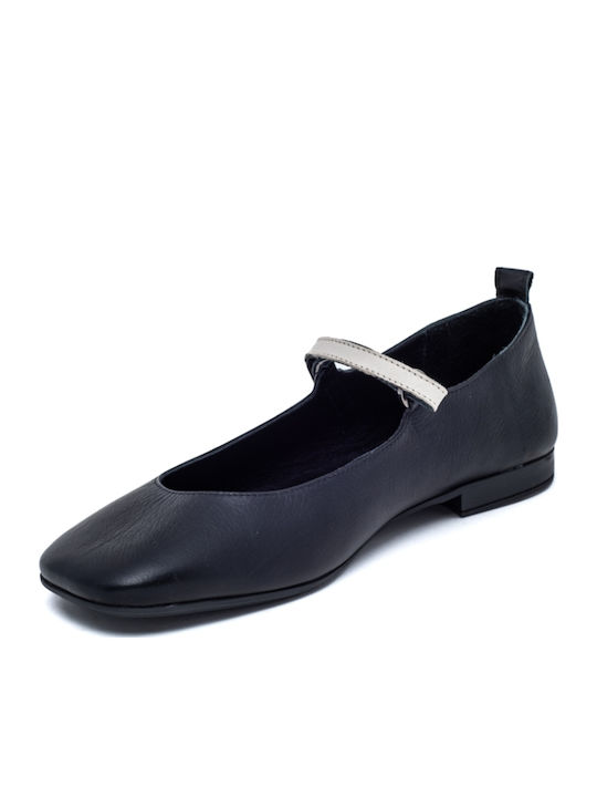 Anatomic Leather Ballerinas Black