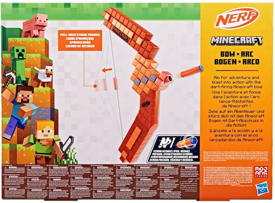 Nerf Bow Minecraft for Ages 8+