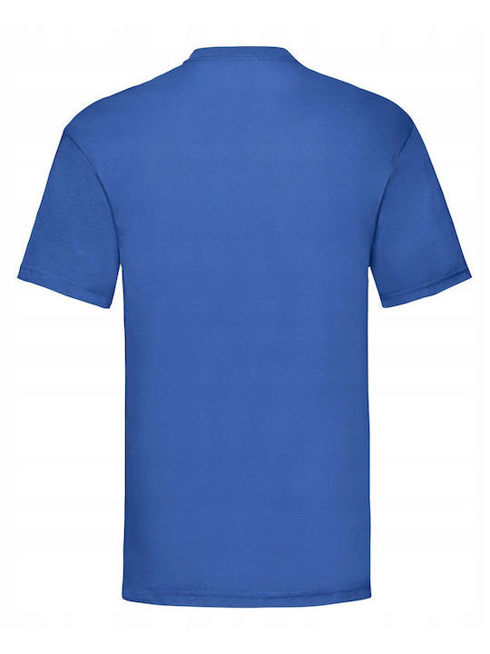Fruit of the Loom Men's Short Sleeve Promotional T-Shirt Royal Blue