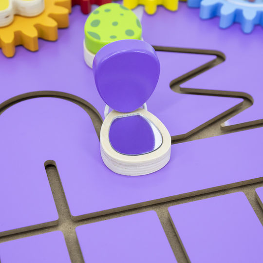 Viga Toys Labirint din Lemn cu Sunete pentru 18++ Luni