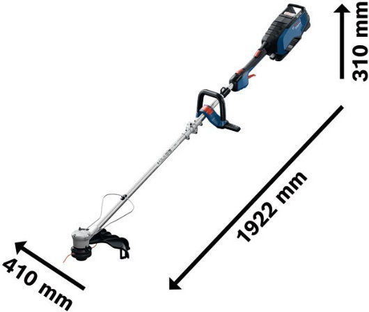 Bosch GRT 18V-40 Χορτοκοπτικό Ώμου / Χειρός Μπαταρίας 18V Solo 4.6kg Brushless