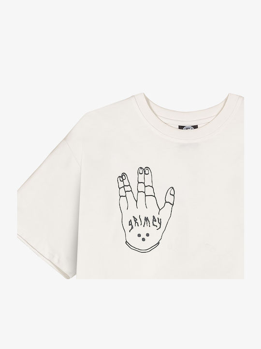 T-shirt Εκρού