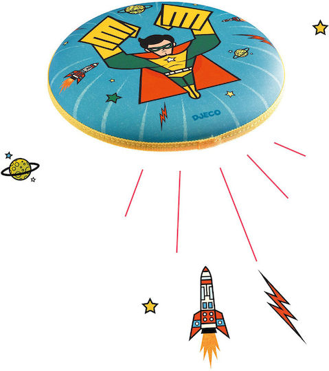 Frisbee Djeco Material Flexibil Impermeabil "Super Eroi"