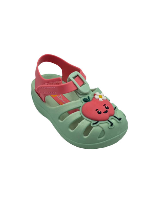 Summer Children's Anatomical Beach Shoes Turquoise