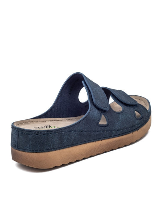 Γυναικεία Σανδάλια Flatforms Μπλε