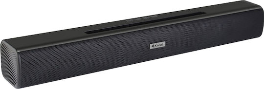 Kisonli LED-803 Bluetooth Speaker 16W with Radio and Battery Life up to 6 hours Black
