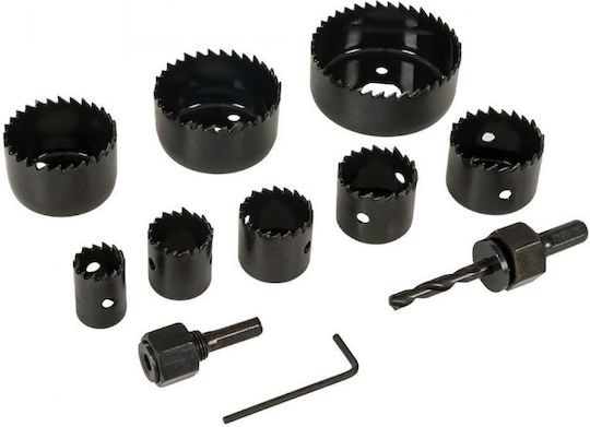 Set 11 burghie lemn rigips plastic 19 64 mm