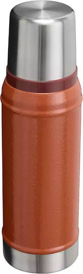 Stanley Classic Legendary Bottle Thermos Stainless Steel BPA Free 750ml Hammertone Clay with Cap-Cup