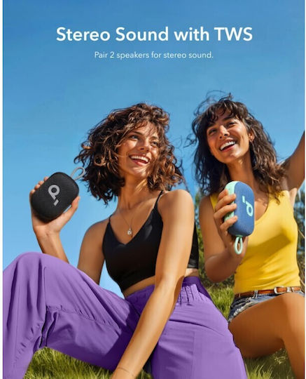 Anker Soundcore Select 4 Go Αδιάβροχο Ηχείο Bluetooth 5W με Διάρκεια Μπαταρίας έως 20 ώρες Black/Gold