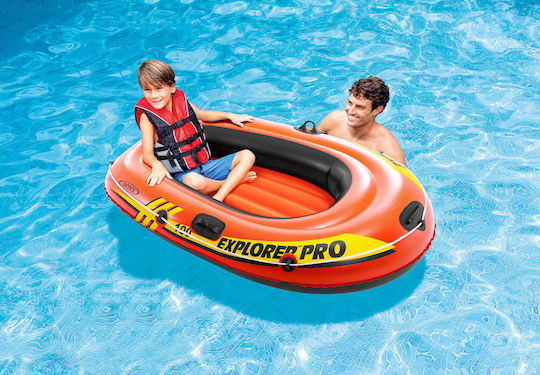 Intex Explorer Pro 100 Inflatable Boat for 1 Person Red 160x94cm