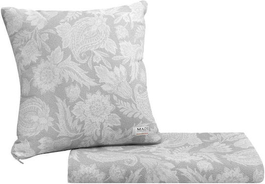 Madi Warmora Armchair Throw 170x180cm Gray