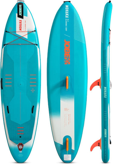 Jobe Mohaka Φουσκωτή Σανίδα SUP / Windsurf με Μήκος 3.09m Τιρκουάζ
