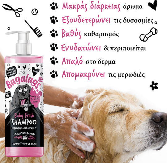 Bugalugs Bugalugs Baby Fresh Shampoo Dog 500ml