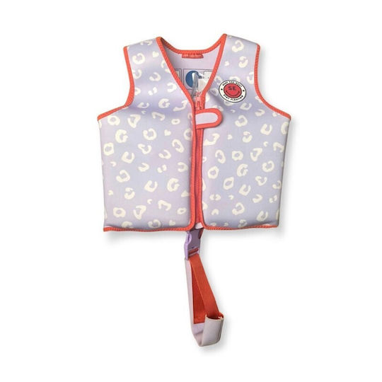 Swim Essentials Παιδικό Γιλέκο Κολύμβησης Νεοπρενίου με Αφαιρούμενα Τουβλάκια Μωβ
