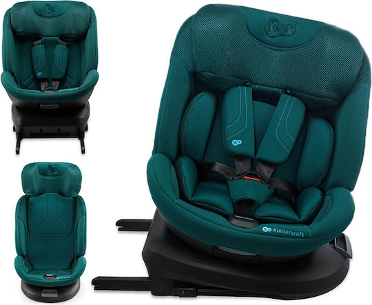 Kinderkraft Xpedition 3 Детско Столче за Кола i-Размер с Isofix Зелен