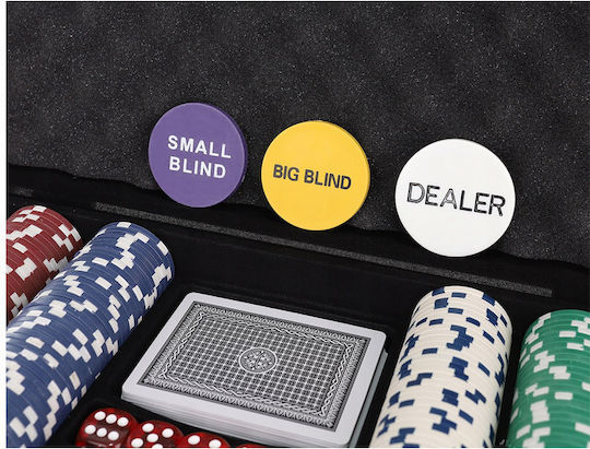 Σετ 300 Μάρκες Poker σε Βαλίτσα