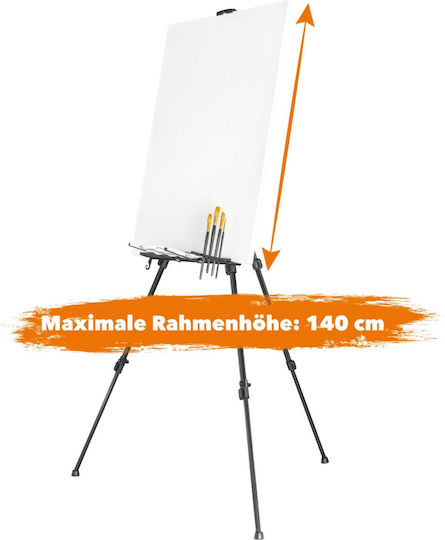 Walimex Καβαλέτο Ζωγραφικής Επιδαπέδιο Ξύλινο Easel 180x180cm με Θήκη Μεταφοράς