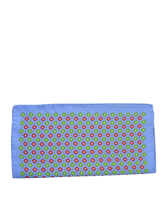 Men's Silky Handkerchief Blue