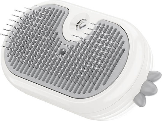 Rojeco Cat Steam Brush Massage Function White