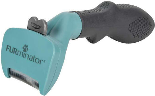 FURminator FURminator Cat Brush Long Hair Small Blue