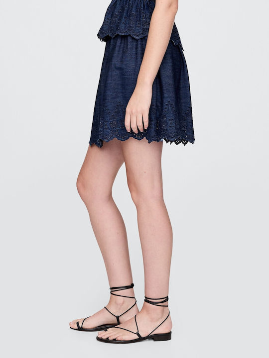 Τζιν Mini Φούστα Dark Wash