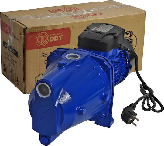 Pompa de grădină autoamorsantă Ddt Jet-100l 1500 W, debit de apă 12 m3/h, diametru 1", înălțime de refulare 50 m, adâncime de absorbție 9 m