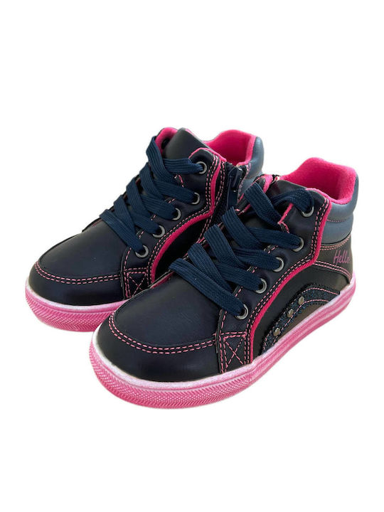 TT Kids Sneakers High Anatomic Navy Blue
