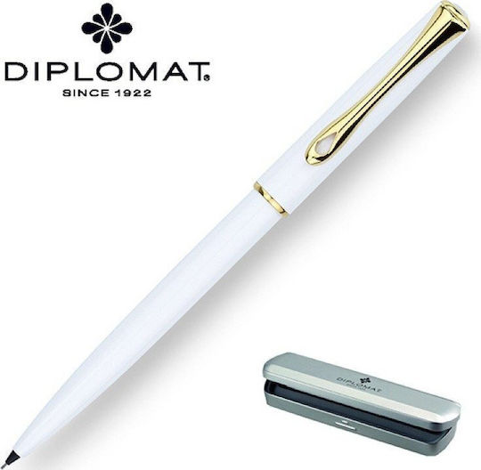 Diplomat Μηχανικό Μολύβι Σχεδίου Μεταλλικό 0.5mm 1τμχ Λευκό