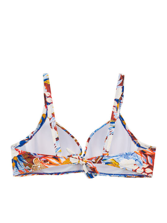 Plus Size Γυναικείο Μαγιό Bikini Μπανέλα Tropical Μπλε Royal Plus Size Γυναικείο Μαγιό Bikini Μπανέλα Tropical Μπλε Royal