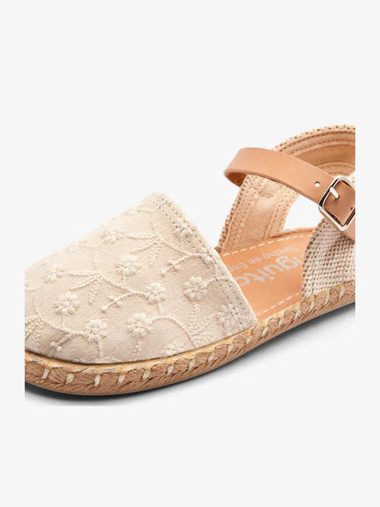 Conguitos Fashion Espadrilles for Girls Beige Beige
