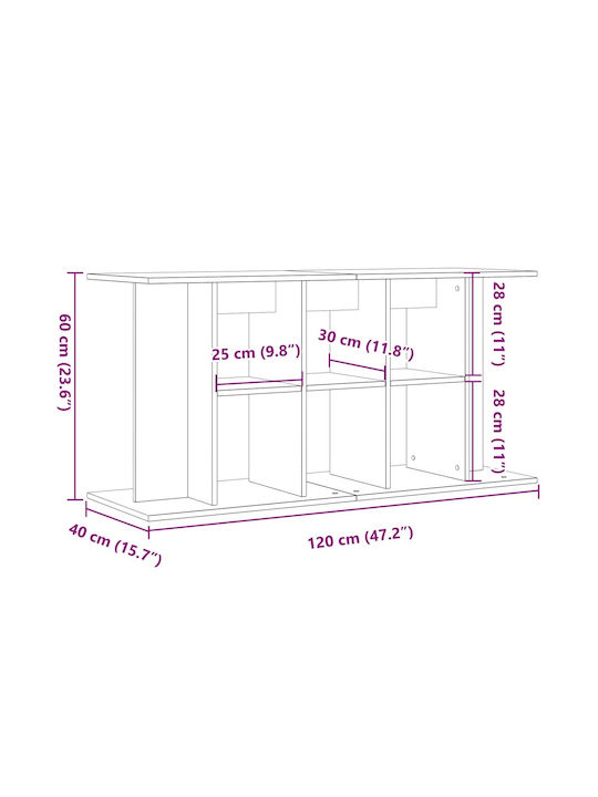 vidaXL Aquariumständer Aquarium Stand