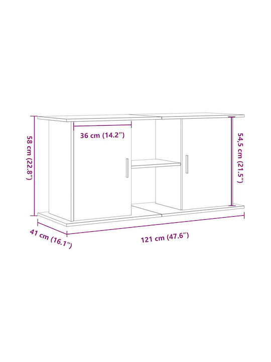 vidaXL Fish Tank Stand