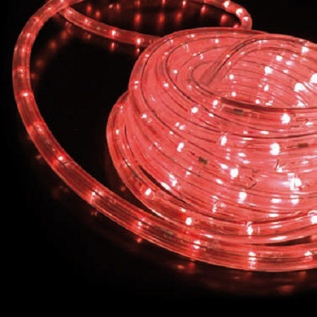 Christmas Light Tube Red Two-channel 220V 1296 Light Bulbs 36m IP20
