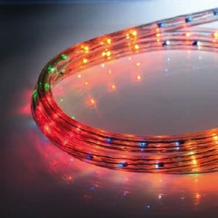Φωτοσωλήναс Двуканален 1296 Лампи 220V RGB 36м IP20