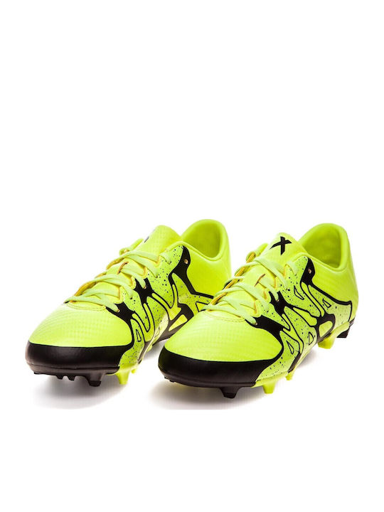 Kids Soccer Cleats Molded Outsole Yellow