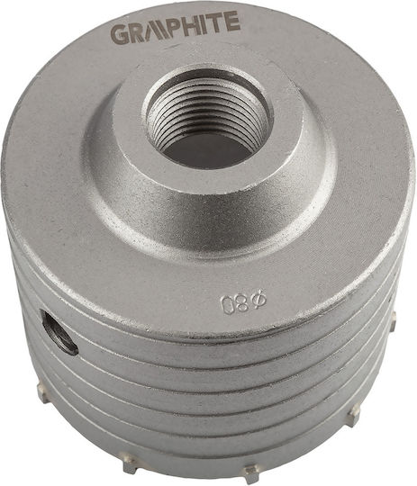 80mm Carbide Hole Saw Sds+ Adapter Pilot Drill