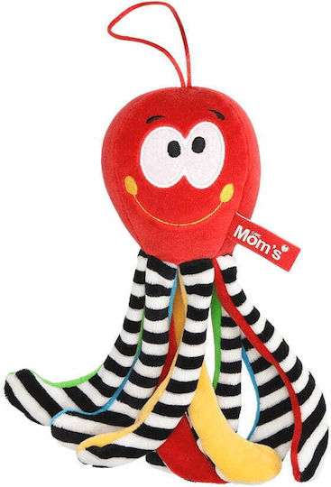 Hencz Anhänger Spielzeug Für Wiege und Kinderwagen Roter Oktopus für 9++ Monate