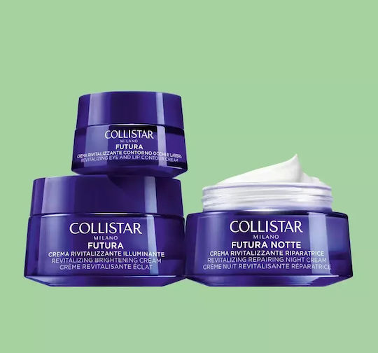 Collistar Futura Κρέμα Ματιών & Χειλιών για Ανάπλαση , Αντιγήρανση , Ενυδάτωση , Μαύροι Κύκλοι & Σακούλες 15ml