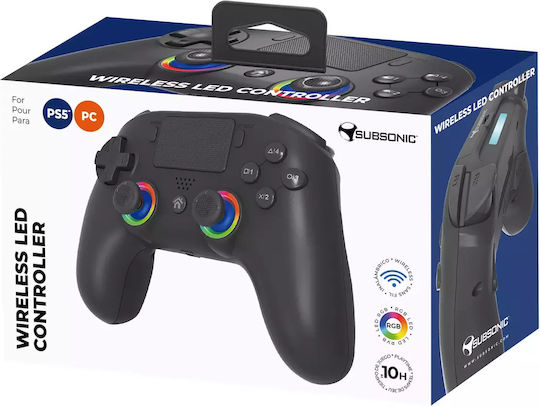 Subsonic SA5716-1 Ασύρματο Gamepad για PC / PS5 Μαύρο