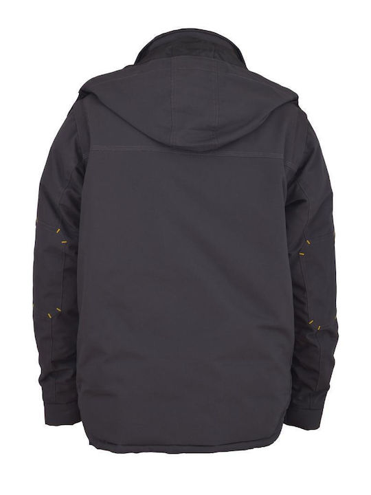 Il Mondo Work Jacket Cold with Hood Gray
